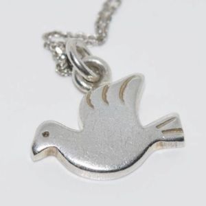 Sterling Silver Dove Necklace